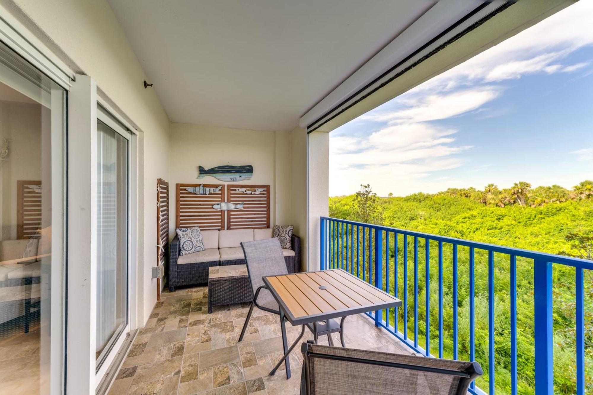 New Smyrna Beach Condo With Balcony And Pool Access Bagian luar foto