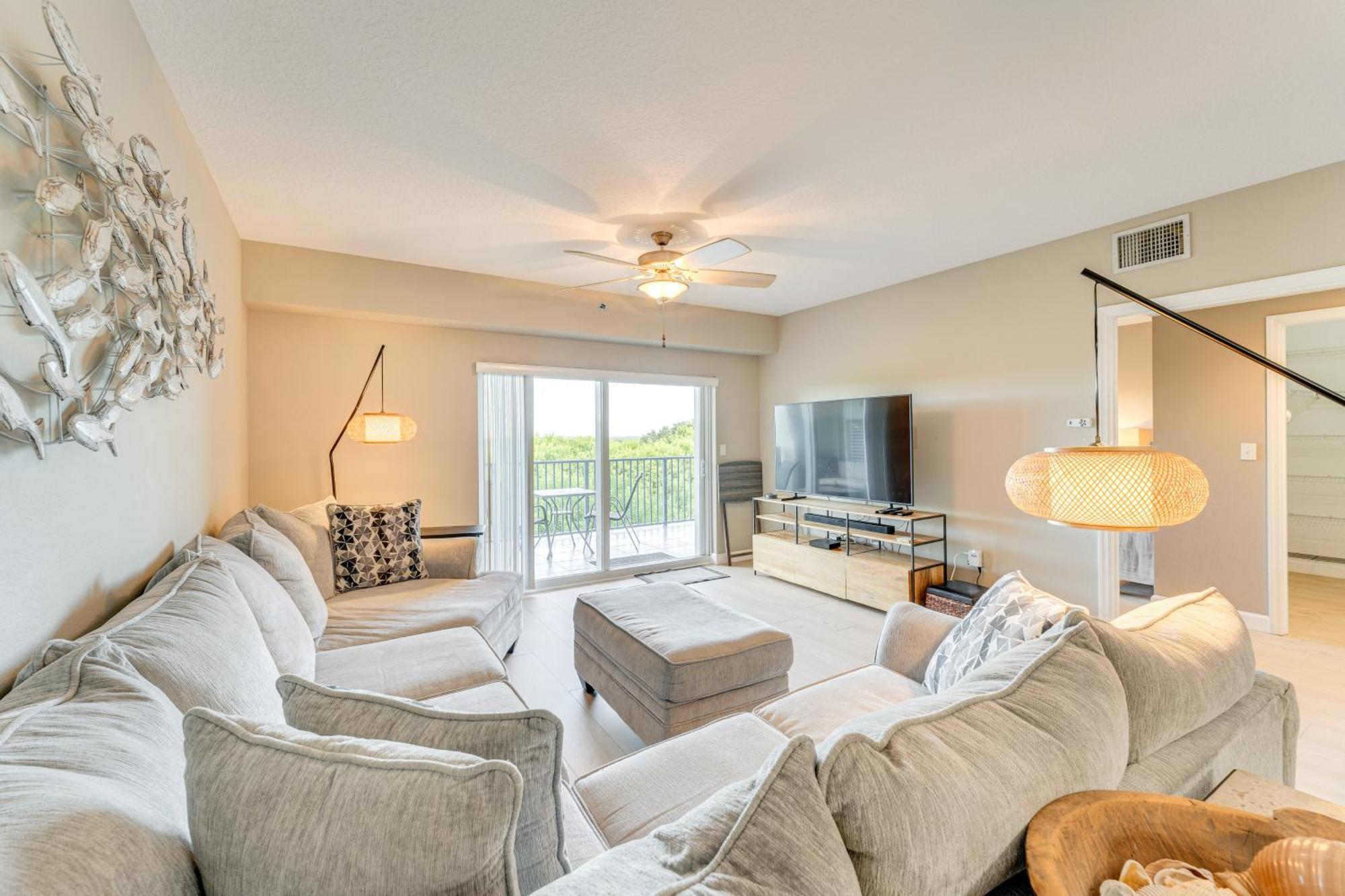 New Smyrna Beach Condo With Balcony And Pool Access Bagian luar foto